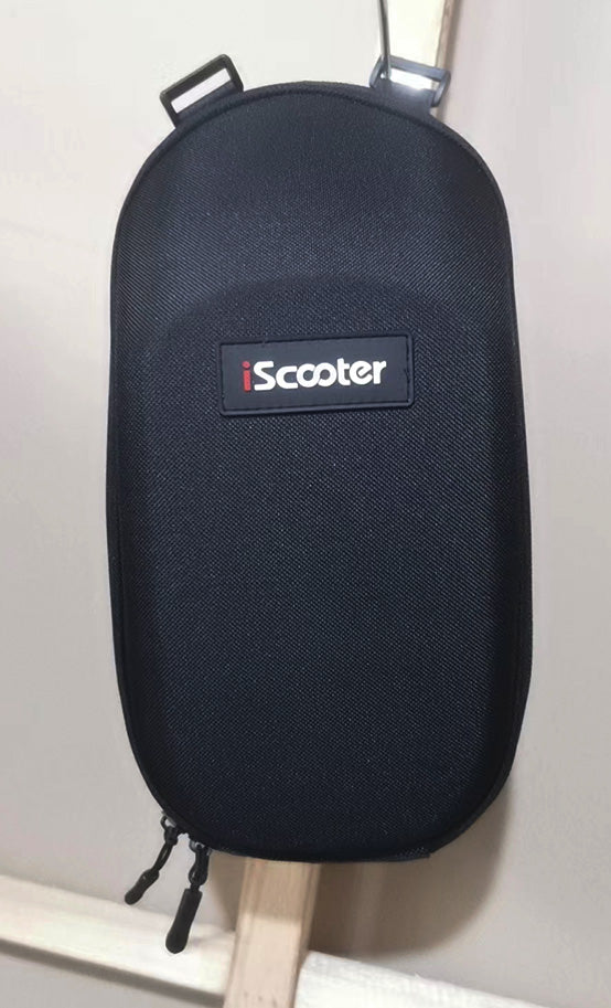 Bolsa de almacenamiento negro para la cabeza del scooter eléctrico