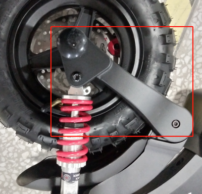 Schockabsorbierer Rockerarm des elektrischen Rollers IX6