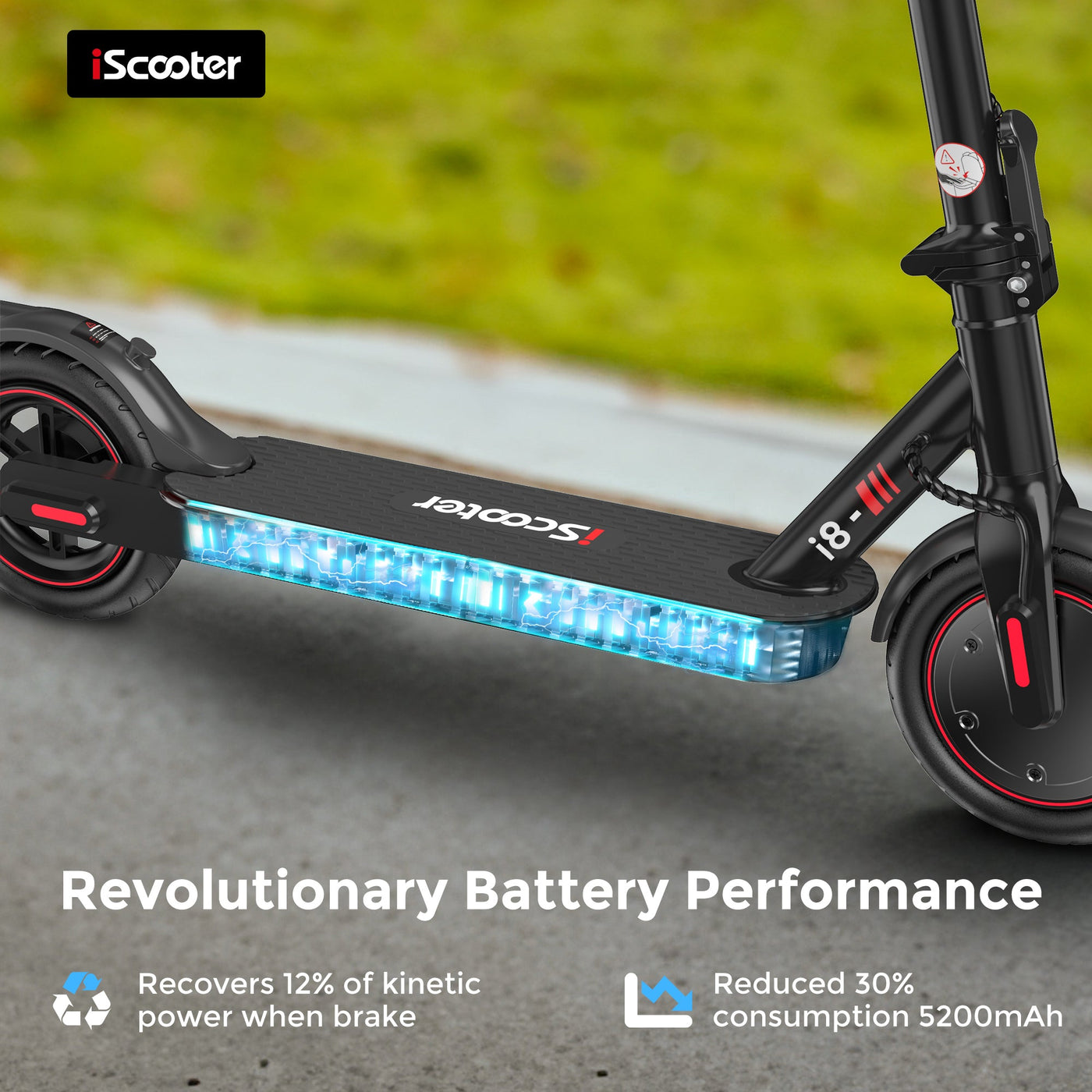 iScooter i8 Electric Scooter for Adults